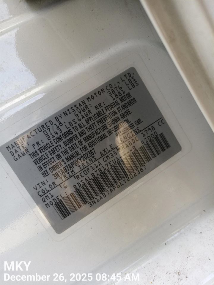 SENTRA 2019 Strut 8863021 - Image 5