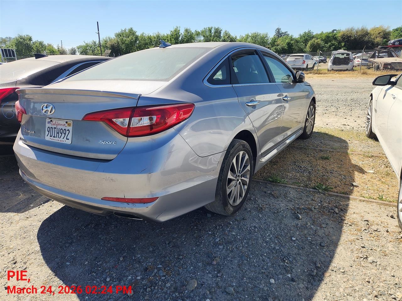 LEFT GRY REAR HEADREST OEM 2016 HYUNDAI SONATA 89700C2031SMG - Image 4
