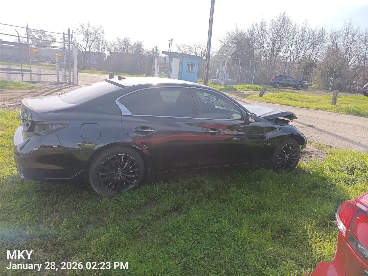 RIGHT FRONT WIPER ARM OEM 2017 INFINITI Q50 288864GF0A - Image 2