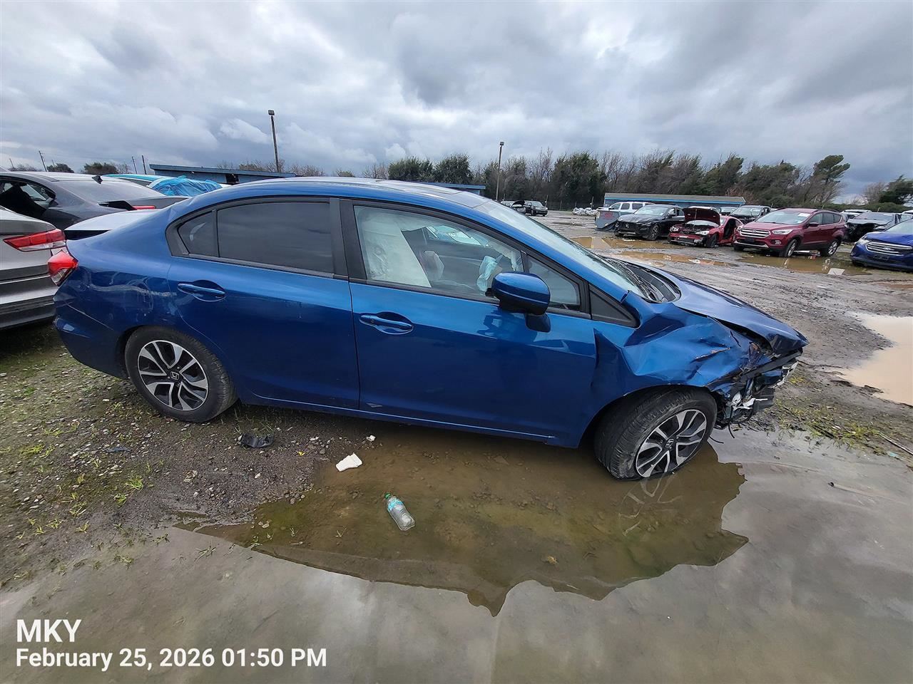 SPEEDOMETER INSTRUMENT CLUSTER OEM 12-15 HONDA CIVIC 1YR WRNTY - Image 3