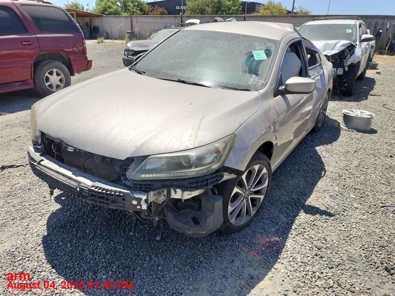 GOLD RIGHT SIDE VIEW MIRROR 2013-2017 HONDA ACCORD - Image 5