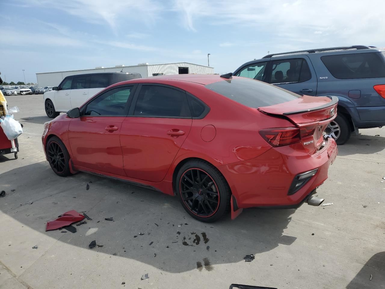 LEFT BLK REAR HEADREST OEM 2021 KIA FORTE - Image 3