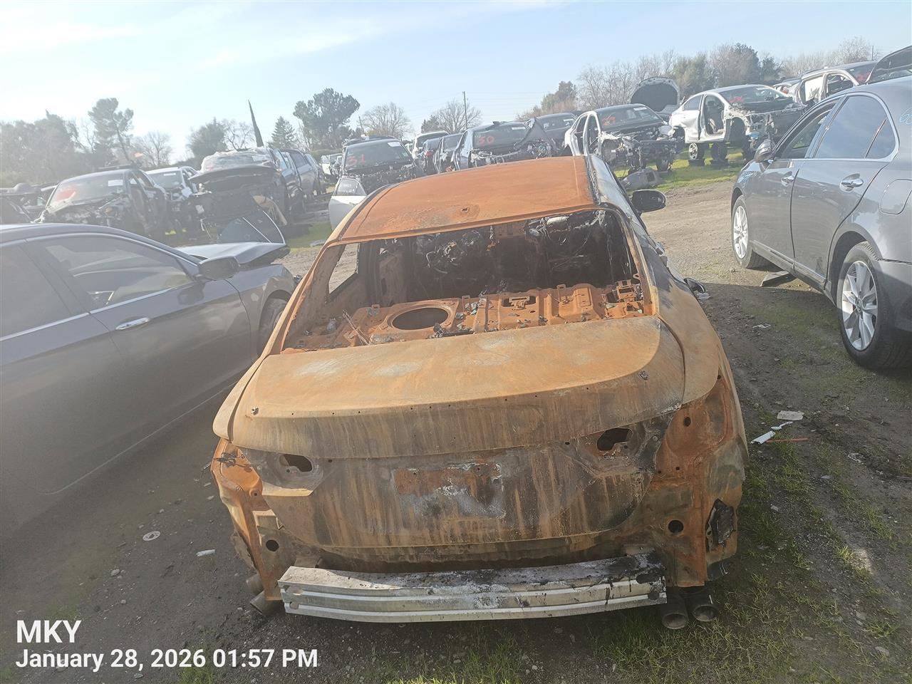 RIGHT FRONT PLASTIC INNER FENDER OEM 2022 TOYOTA CAMRY 5380506261 - Image 4