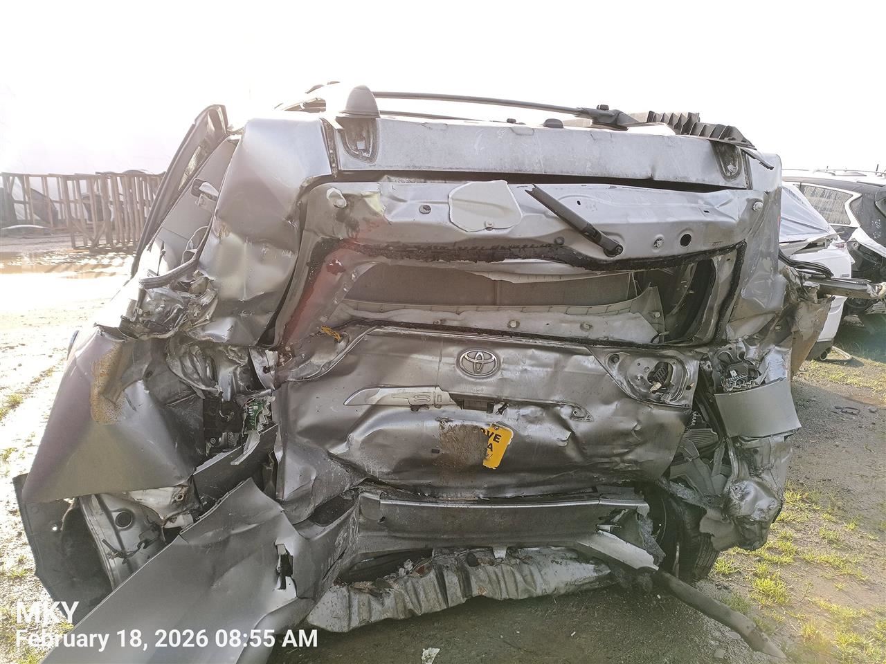 LEFT GRY HEADREST OEM 2011 TOYOTA SIENNA 7194008031B0 - Image 1