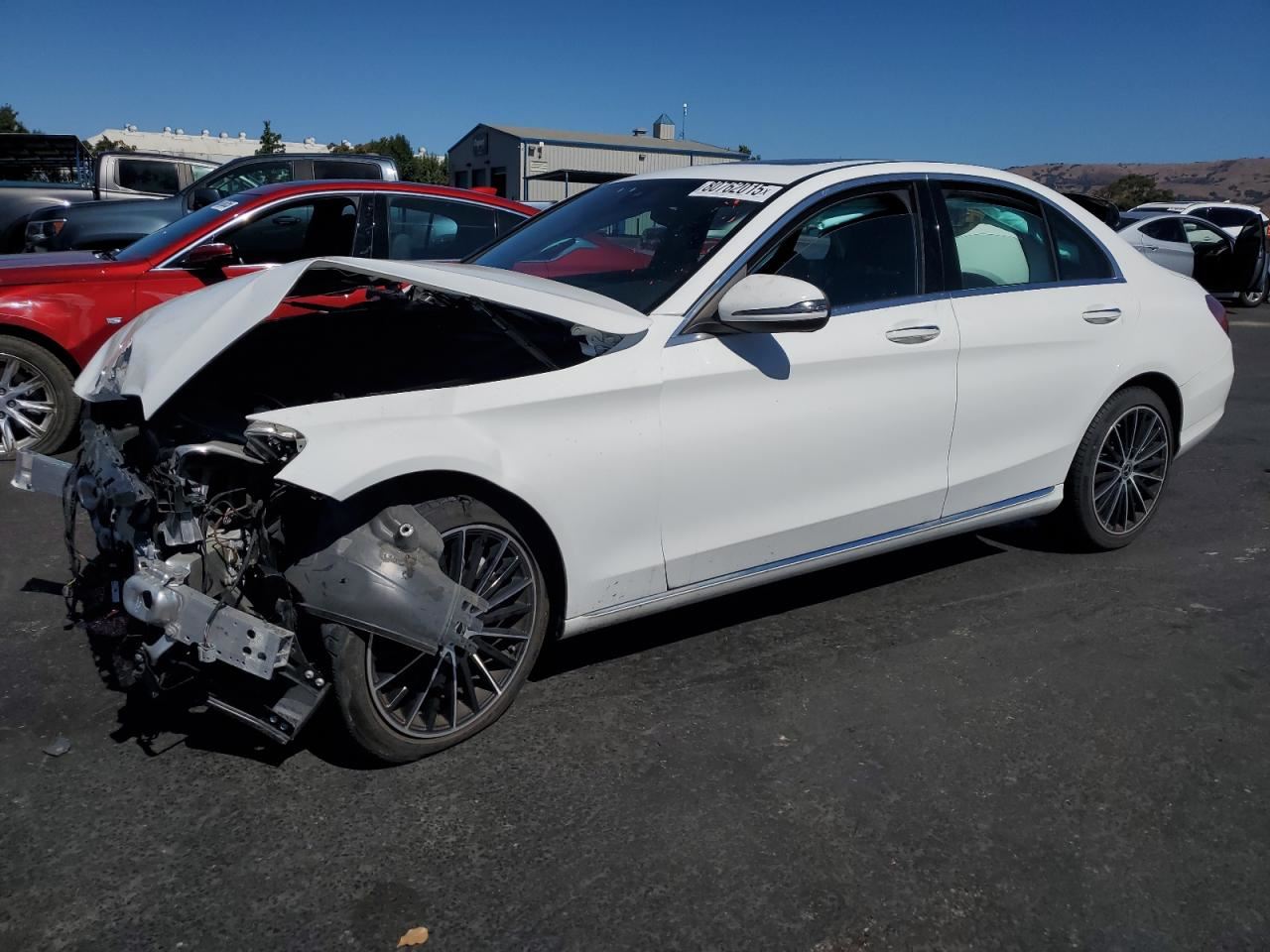 RIGHT FRONT WIPER ARM OEM 2022 MERCEDES-BENZ C300 205 820 35 01 - Image 1