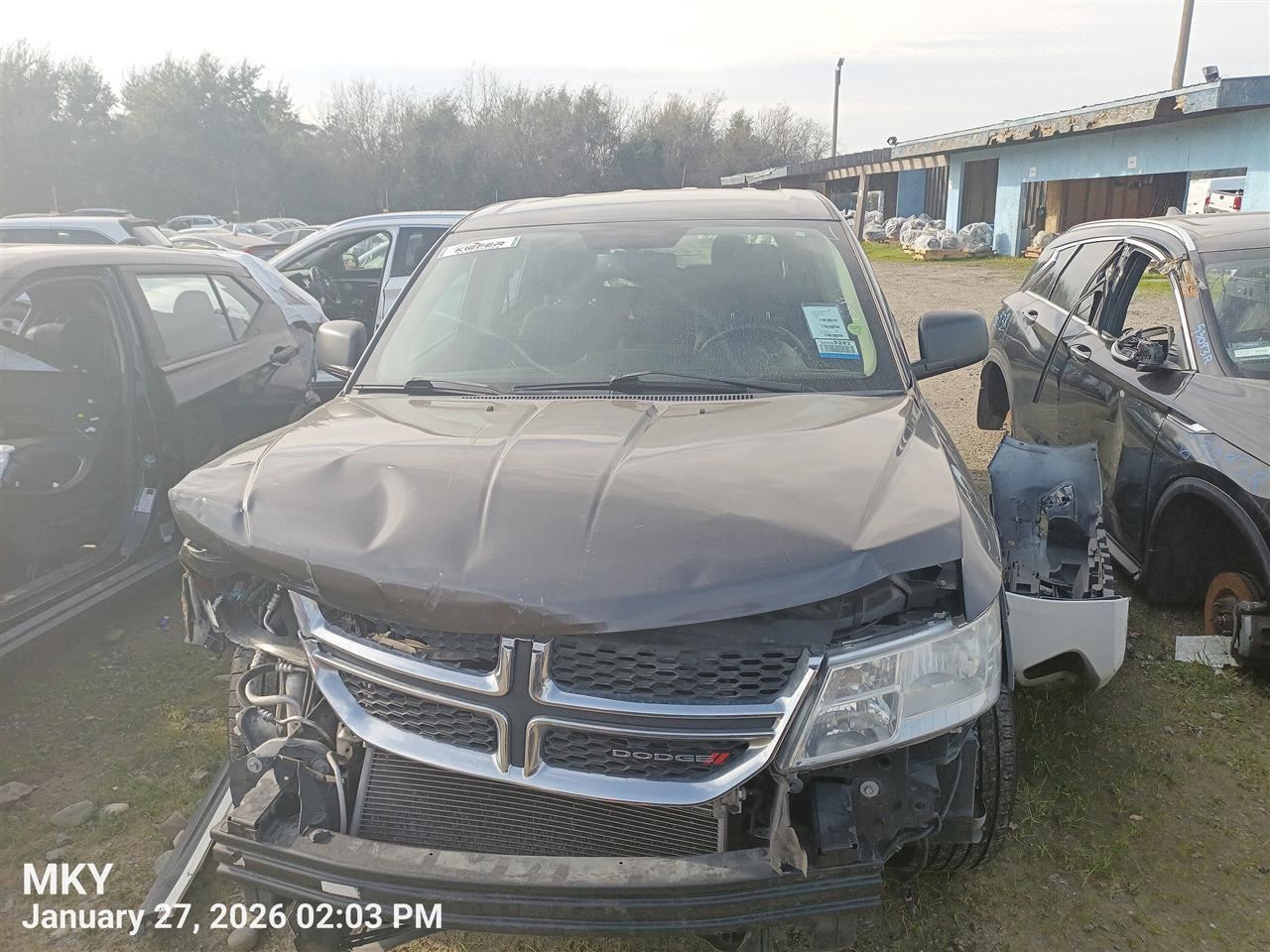 REAR WIPER ARM OEM 2012 DODGE JOURNEY 68040371AA - Image 3