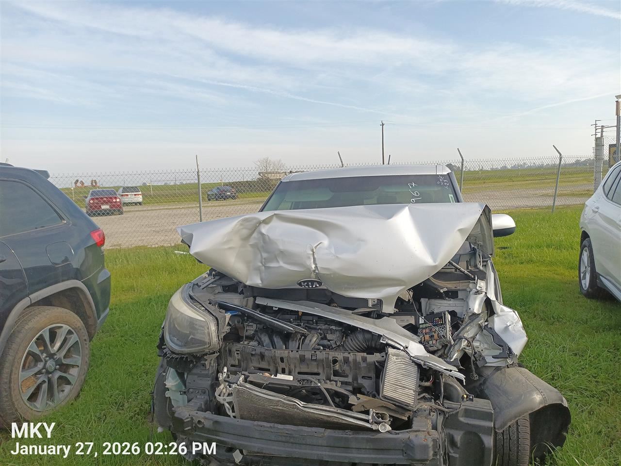 LEFT BLK REAR HEADREST OEM 2019 KIA SOUL - Image 5