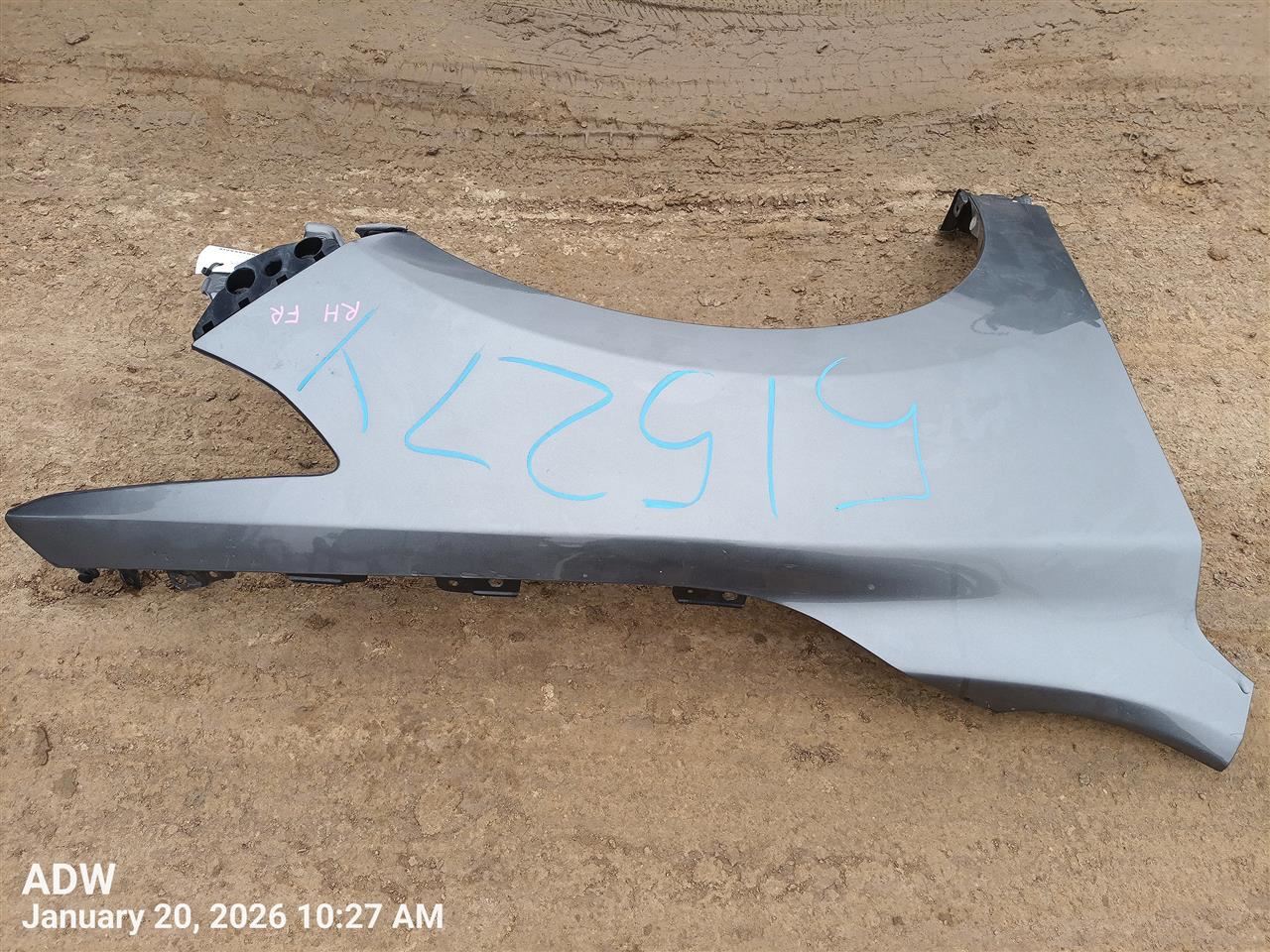 RIGHT GRY FENDER OEM 16-18 NISSAN ALTIMA 631009HS0A - Image 4