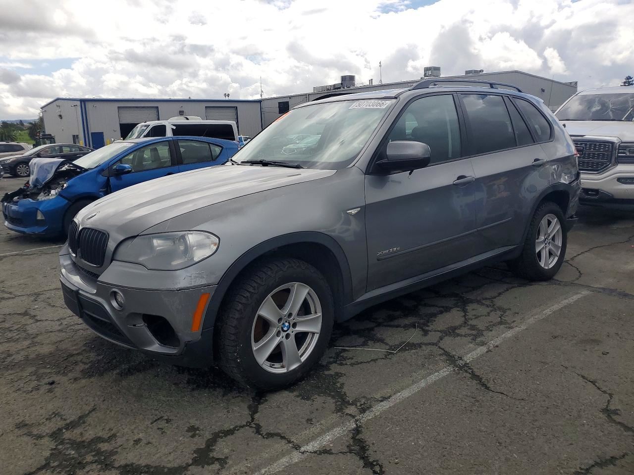 Driver Headlight Xenon Adaptive Headlamps Fits 12-13 BMW X5 12294481 - Image 1