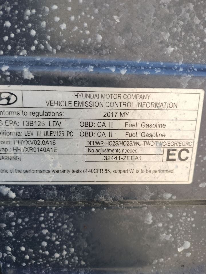 Benzeen DECKLID TAILGATE OEM 16-17 HYUNDAI SONATA - Image 1