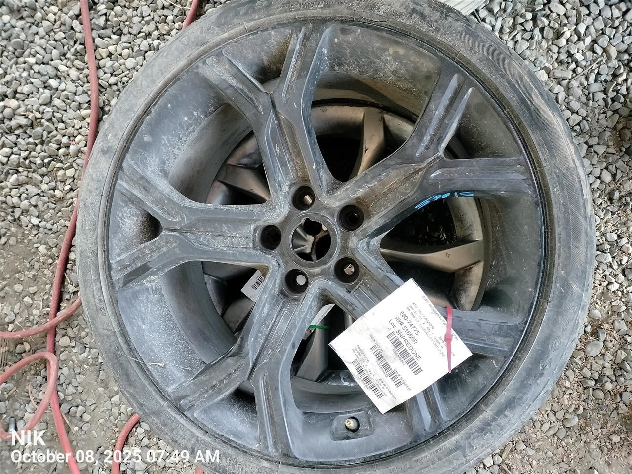 WHEEL/RIM ONLY OEM 18-19 KIA STINGER 52910J5260 - Image 3