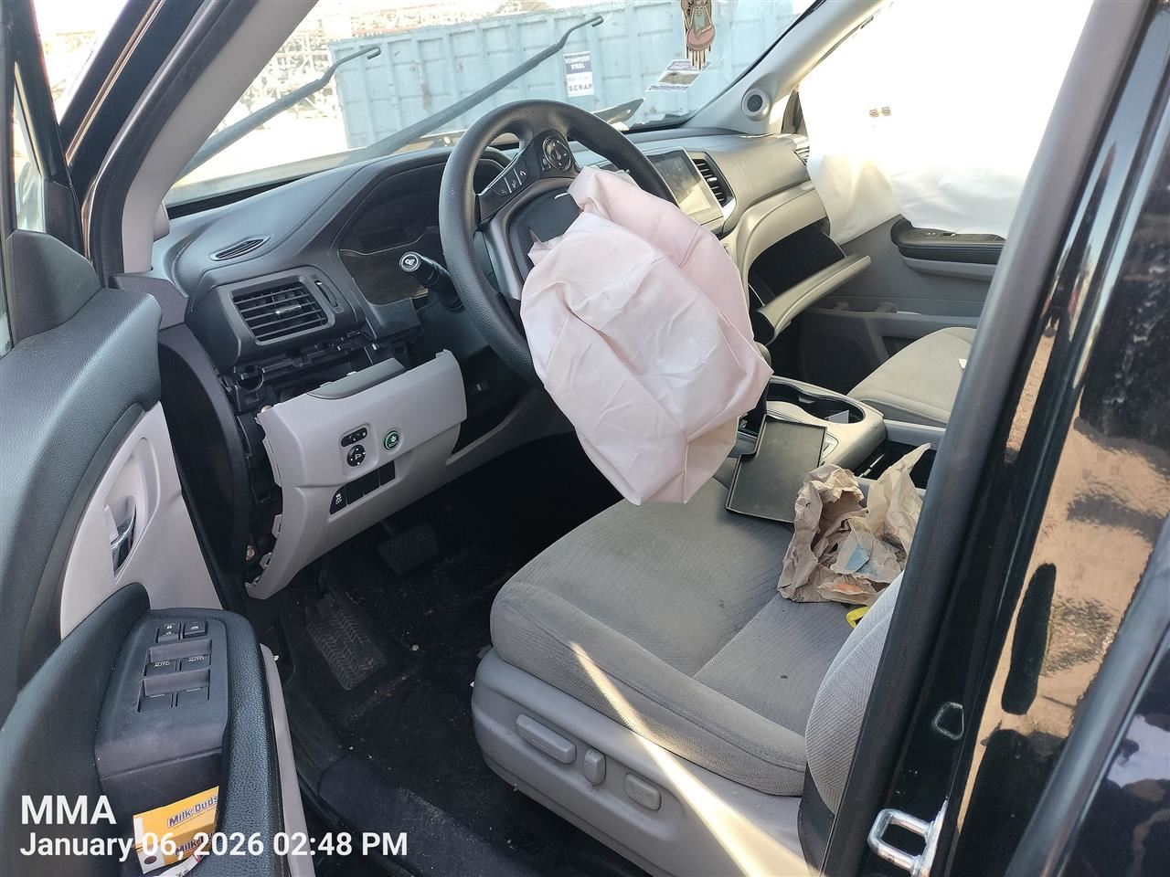 GRY HEADREST OEM 2016 HONDA PILOT 81940TG7A01ZC - Image 3