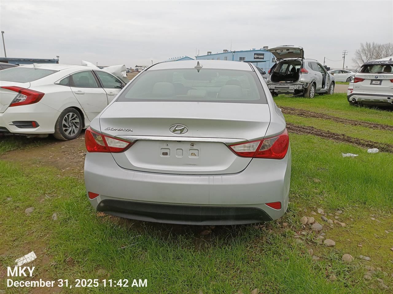 Benzeen Front Door Electric VIN B 8th Digit Fits 11-14 SONATA 8863121 - Image 1