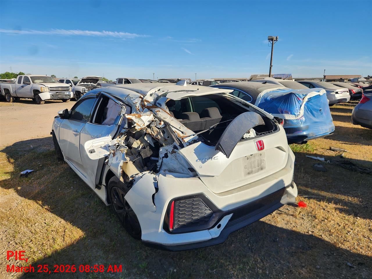 SPEEDOMETER INSTRUMENT CLUSTER OEM 17-18 HONDA CIVIC 1YR WRNTY - Image 5