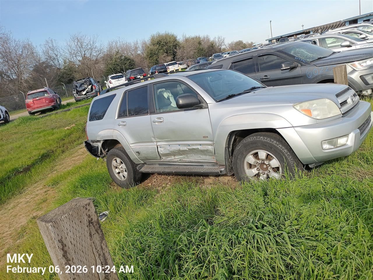 INTERIOR REAR VIEW MIRROR OEM 03-04 TOYOTA 4 RUNNER 1YR WRNTY - Image 3