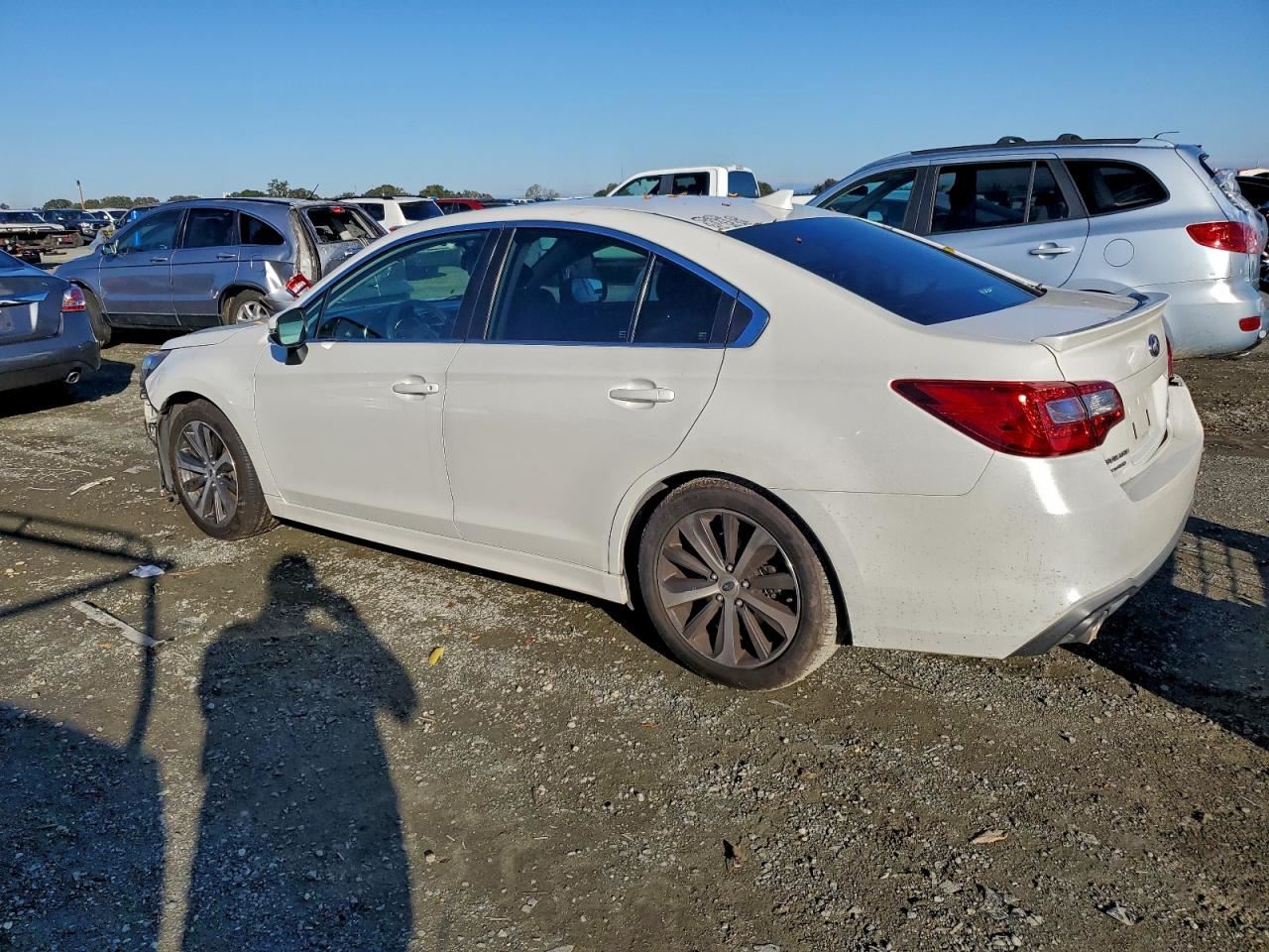 LEFT REAR SEAT BELT OEM 2018 SUBARU LEGACY 64621AL01AVH - Image 2