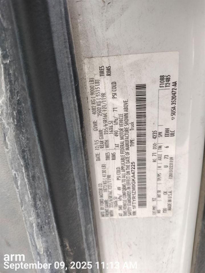 TRANSIT25 2016 Engine Wire Harness 6799073 - Image 2