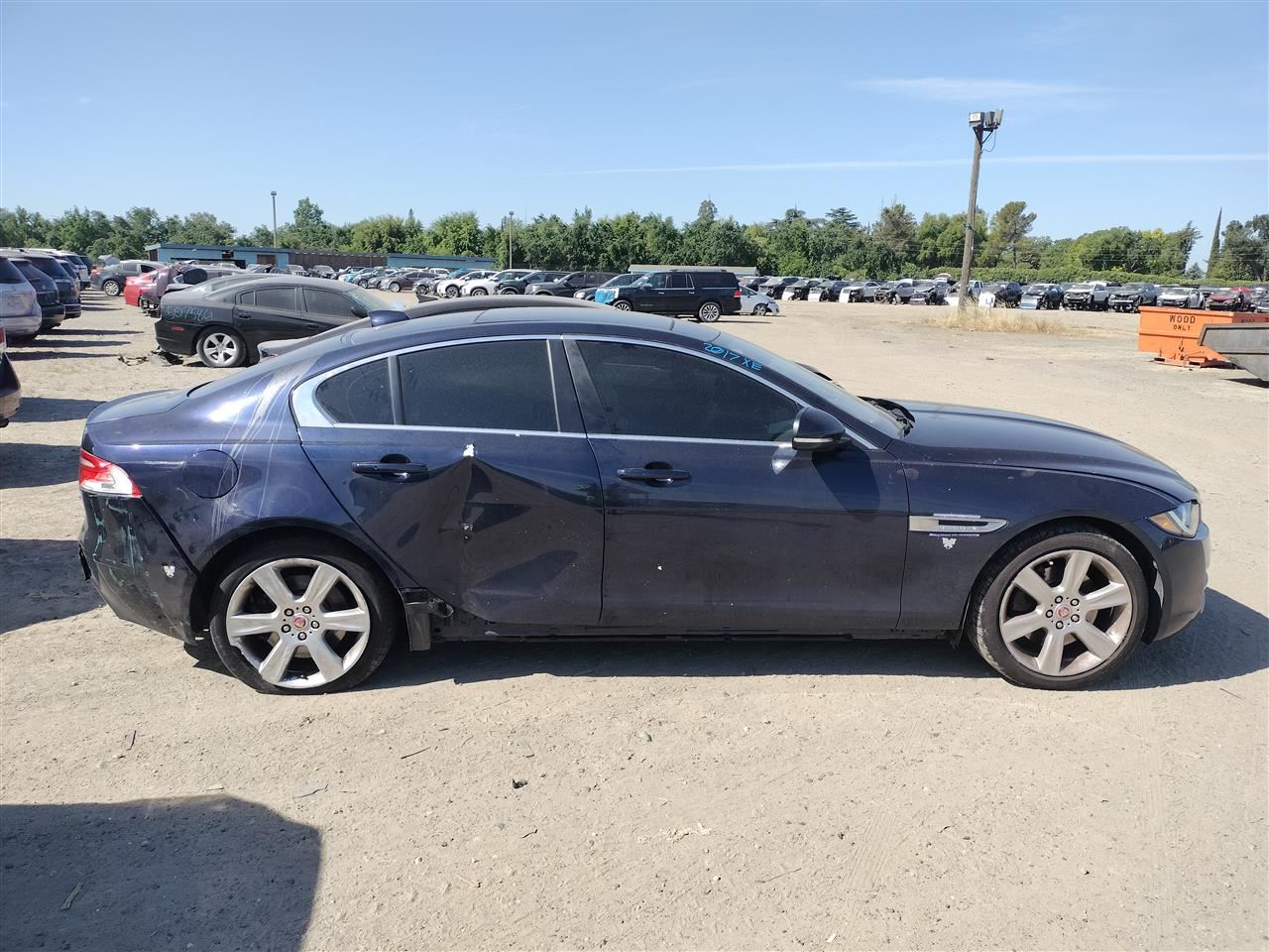 BLUE DECKLID TAILGATE OEM 17-19 JAGUAR XE - Image 3