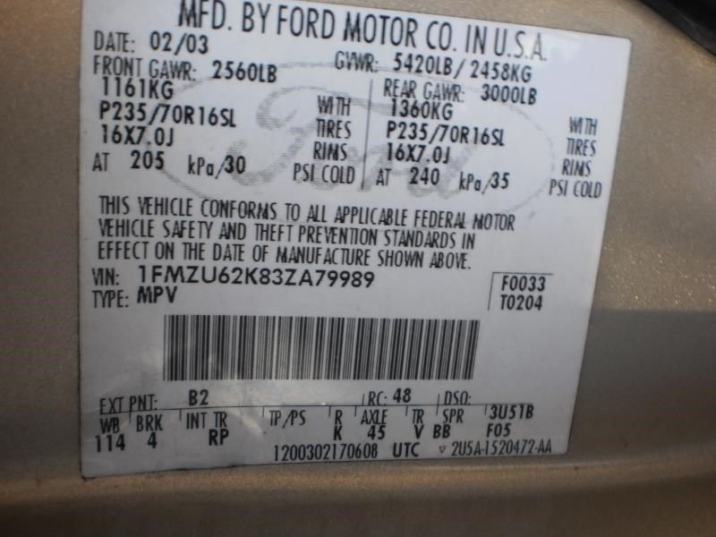 used-auto-parts 2003 ford explorer-sport-trac transmission 400-transmission-transaxle 400-04321-a.t.,-4-dr,-exc.-sport-trac;-6-cyl-(4.0l),-4x2 part-386450-1669-2