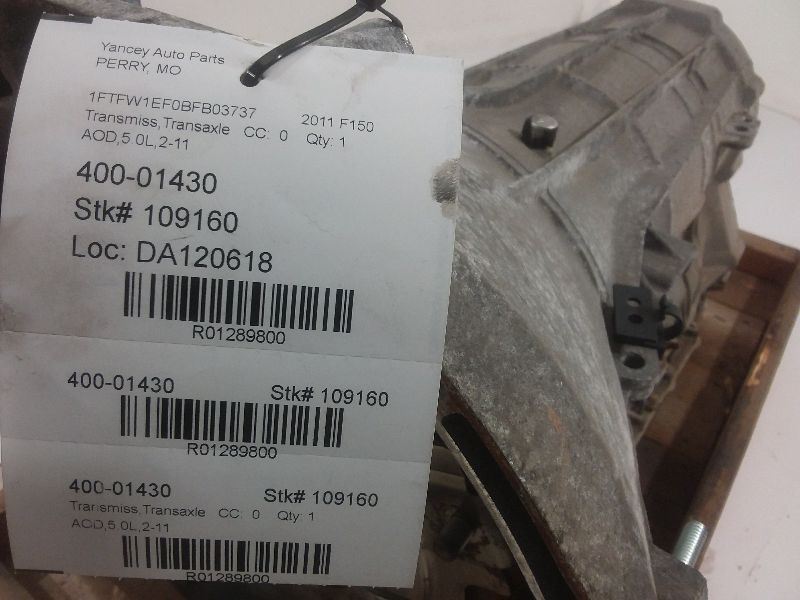 20112014 Ford F150 Automatic Transmission 6 Speed 6R80 4WD 4x4 5.0L F