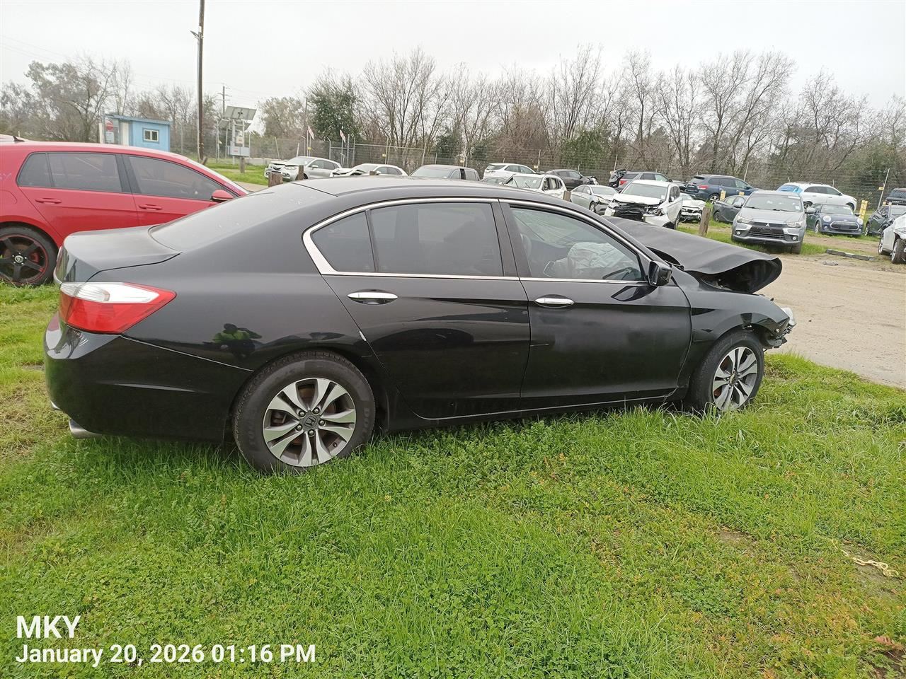 FRONT WIPER MOTOR OEM 13-17 HONDA ACCORD 1YR WRNTY 76505T2FA01 - Image 2