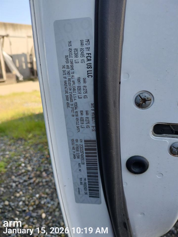 LEFT FRONT WIPER ARM OEM 2010 DODGE CHALLENGE 68044161AB - Image 1