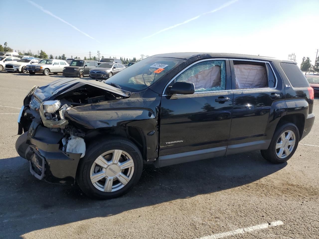 LEFT BLK REAR HEADREST OEM 2014 GMC TERRAIN 22783566 - Image 2