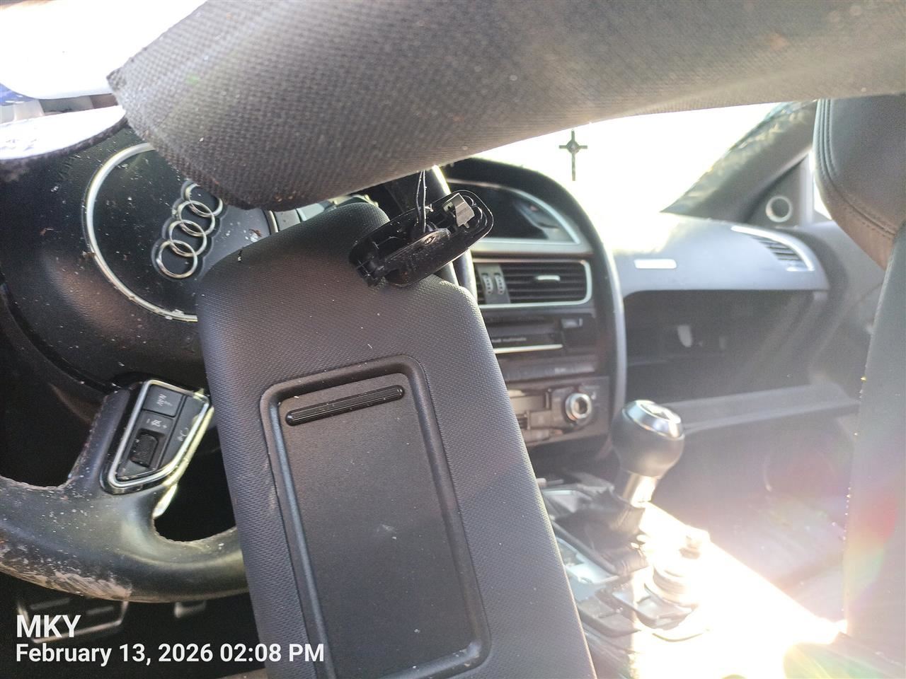 RIGHT FRONT WIPER ARM OEM 2008 S5 AUDI 8T1-955-408-B-1P9 - Image 2