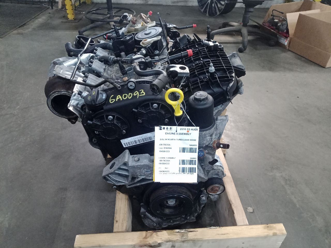 あおあお 2016 S3 Audi Engine / Motor Assembly Sku#4364383 | eBay