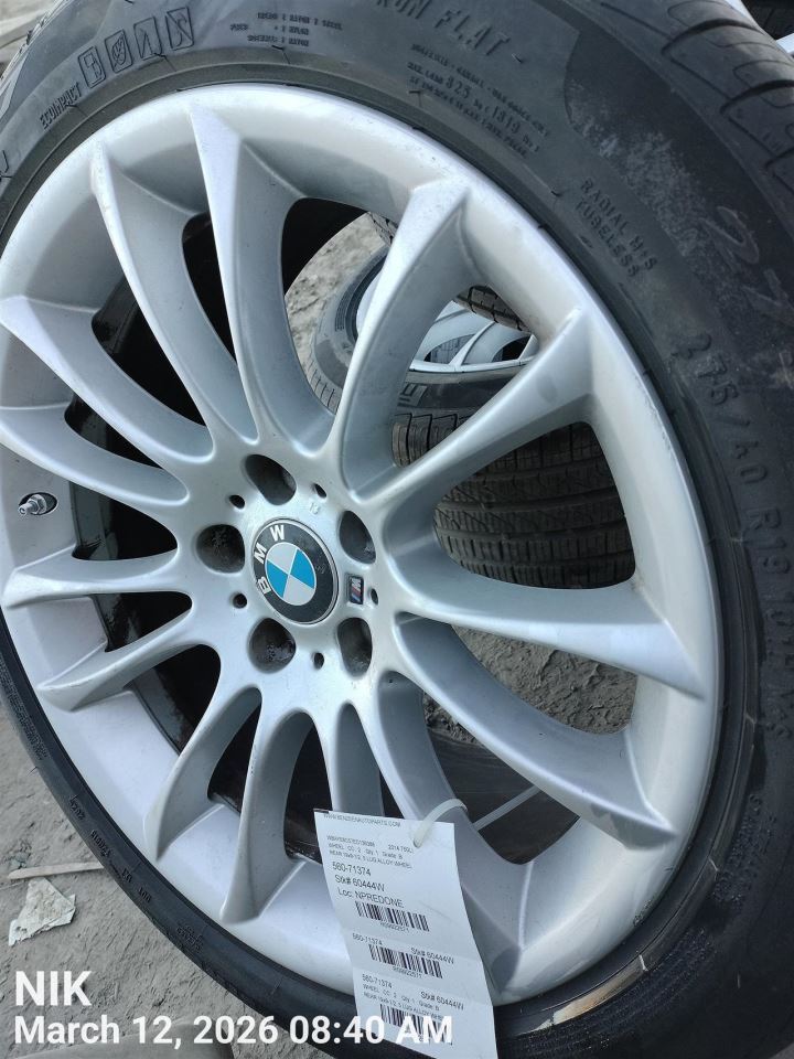 REAR WHEEL/RIM ONLY OEM 09-15 BMW 750LI 36117841822 - Image 1