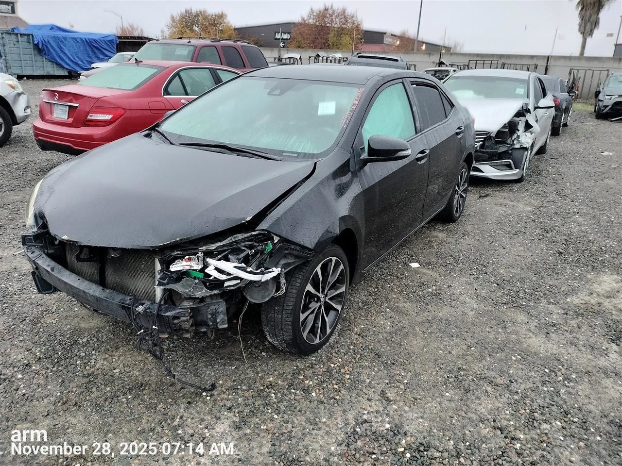 RIGHT FRONT SPINDLE KNUCKLE OEM 09-19 TOYOTA COROLLA - Image 2