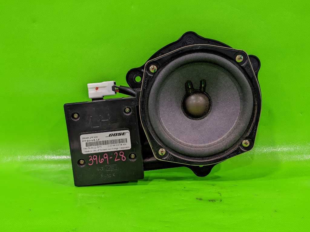 96-04 QX4 PATHFINDER DRIVER LEFT FRONT DOOR BOSE SPEAKER OEM 3969