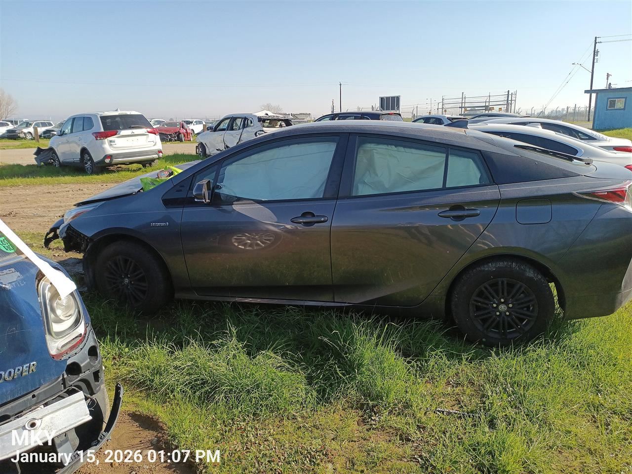 INTERIOR REAR VIEW MIRROR OEM 16-22 TOYOTA PRIUS 1YR WRNTY - Image 5