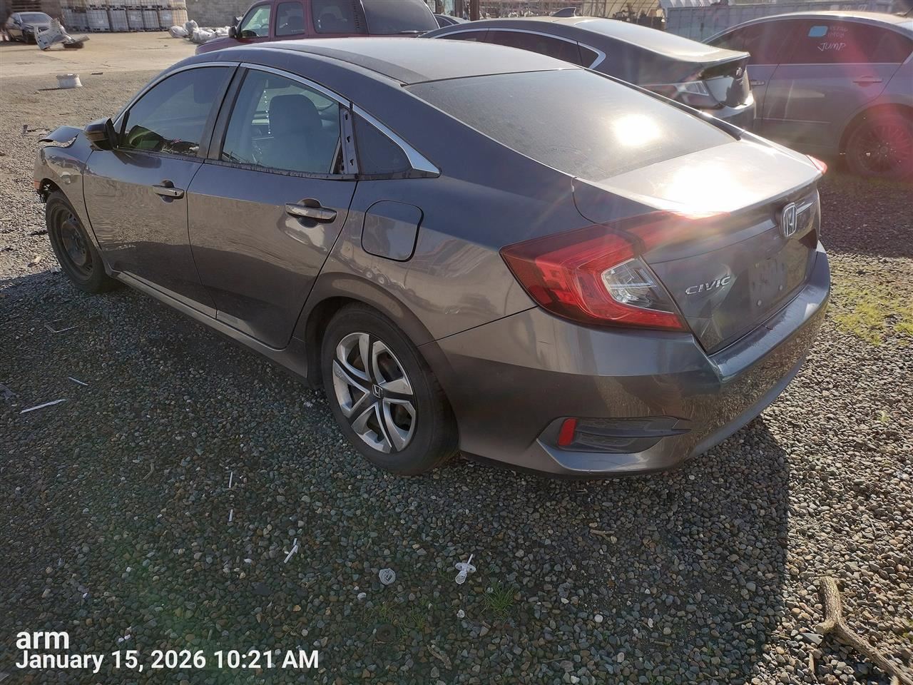 RIGHT REAR COMPLETE SUSPENSION ASSEMBLY OEM 16-21 HONDA CIVIC - Image 4