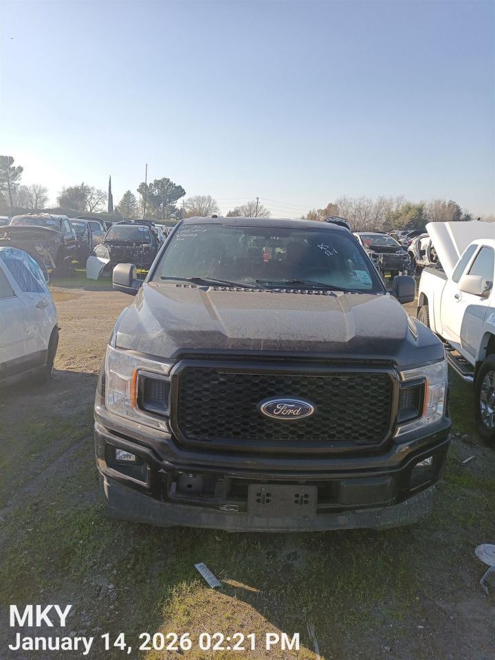 RIGHT BLK REAR HEADREST OEM 2017 FORD F150 FU5Z78611A08AC - Image 2