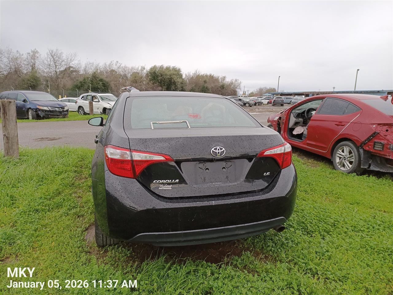 LEFT TAIL LAMP OEM 14-16 TOYOTA COROLLA 1YR WRNTY - Image 3