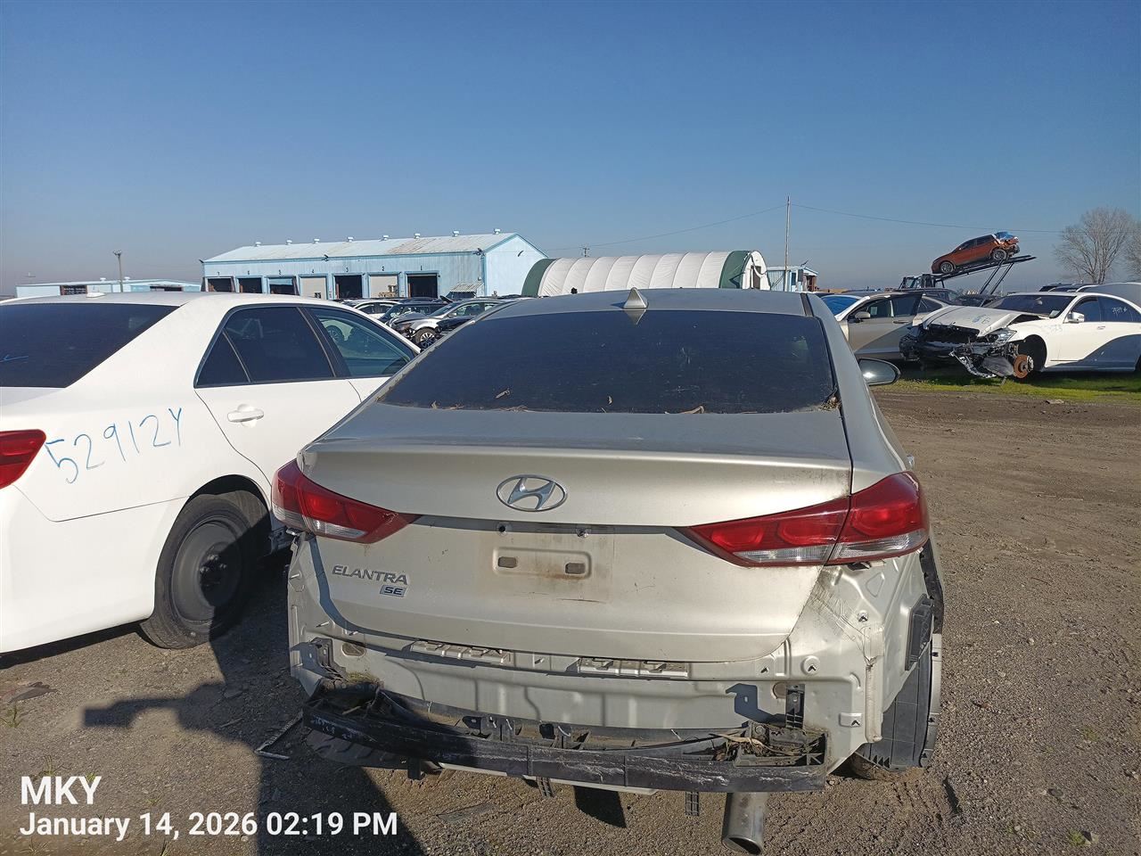 RIGHT FRONT WIPER ARM OEM 2020 HYUNDAI ELANTRA 98321F2000 - Image 1