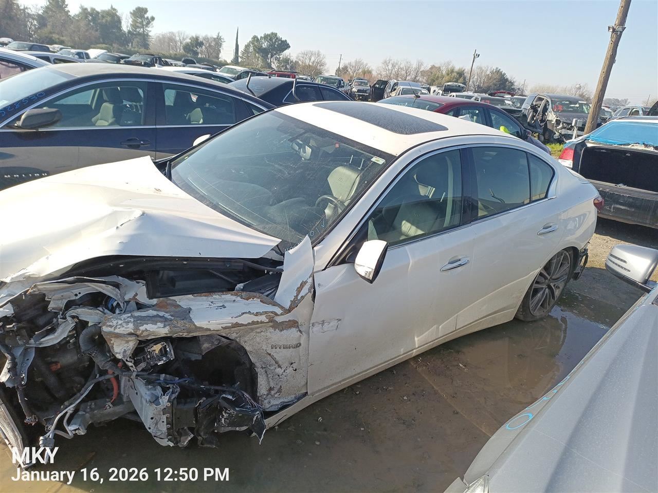 DASH WIRE HARNESS OEM 2014 INFINITI Q50 24010-4GA1D - Image 4