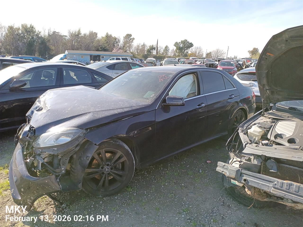 LEFT FRONT WIPER ARM OEM 2013 MERCEDES-BENZ E350 212 820 13 44 - Image 4