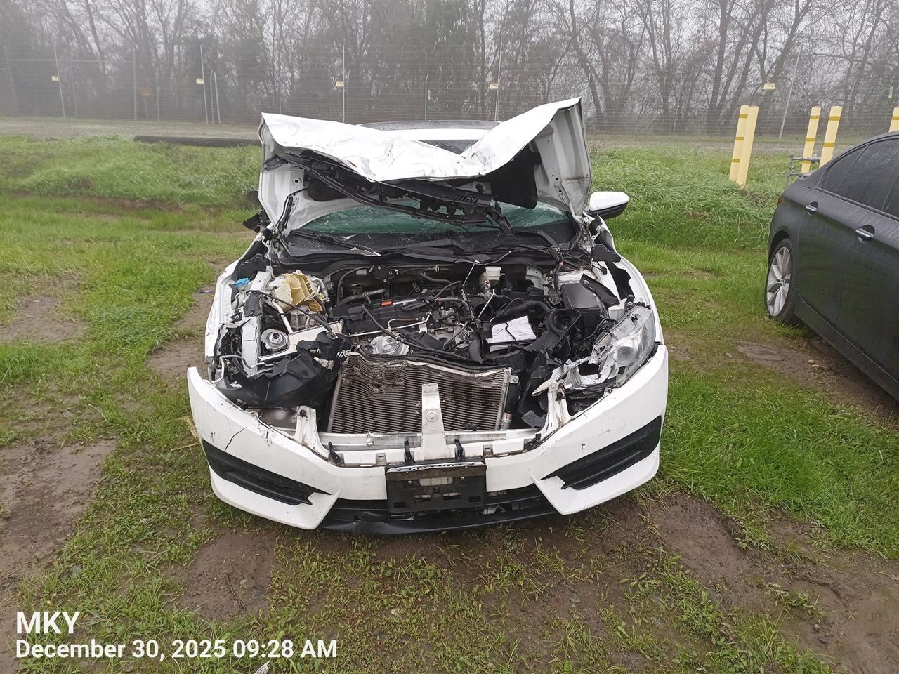 Driver Left Air Bag Driver Wheel Hatchback Fits 16-21 CIVIC 8844862 - Image 4