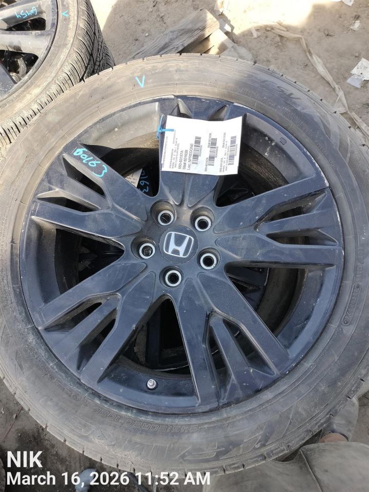 Wheel 20x8 Alloy Painted Black Fits 19-22 PILOT 9346656 - Image 3