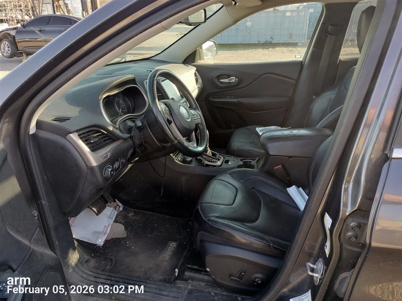 RIGHT FRONT WIPER ARM OEM 2017 JEEP CHEROKEE 68197137AA - Image 2