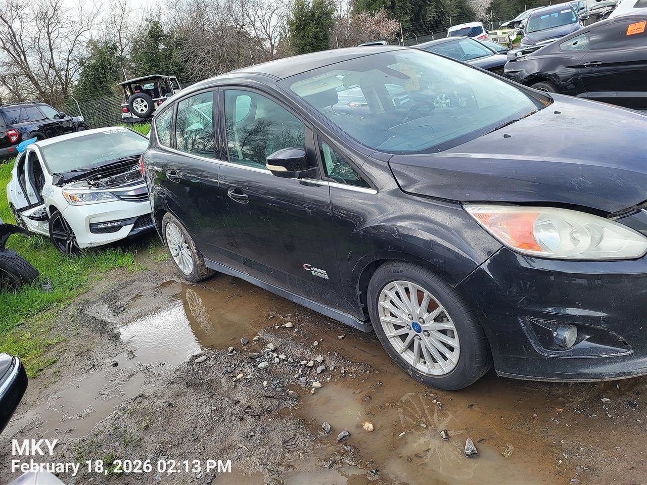 RIGHT BLK FRONT HEADREST OEM 2016 FORD C-MAX CJ5Z78611A08CD - Image 3