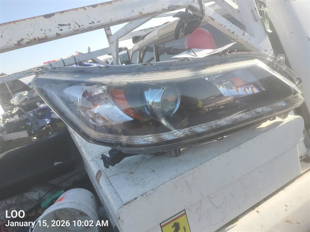 RIGHT HEADLAMP ASSEMBLY OEM 14-15 HONDA ACCORD 1YR WRNTY 33100T3WA01 - Image 4