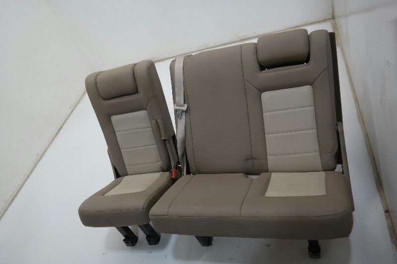 2003-2006 FORD EXPEDITION THIRD ROW RIGHT LEFT SEAT W HEADREST TAN 2003 Ford Expedition 2nd Row Seat Removal