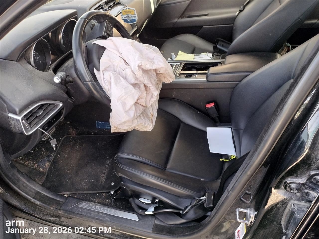 LEFT FRONT SPINDLE KNUCKLE OEM 17-19 JAGUAR XE T4N19548 - Image 1