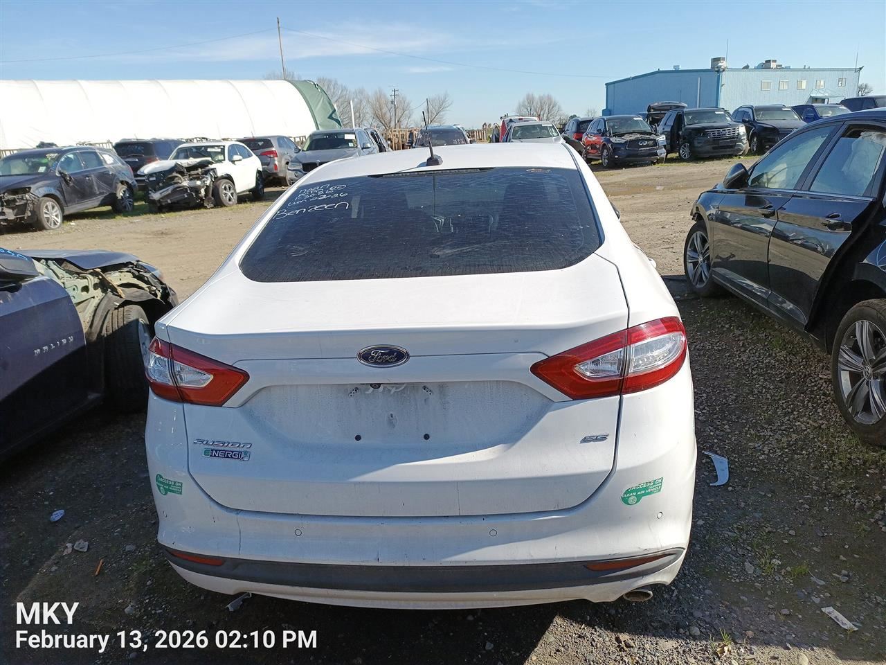 Benzeen Rear View Camera Without Spoiler Fits 13-16 FUSION 9735147 - Image 1