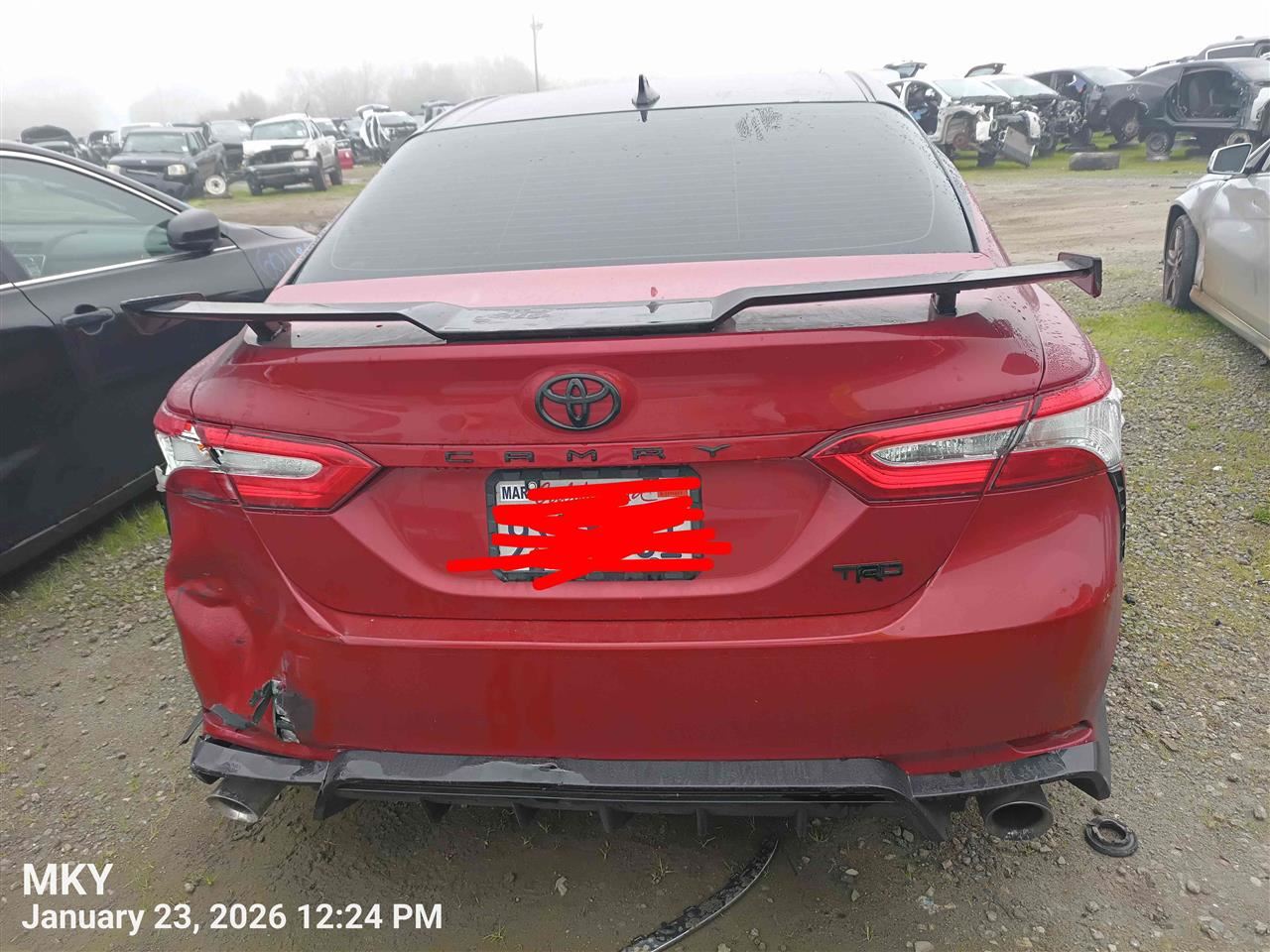 LEFT REAR LOWER CONTROL ARM OEM 18-25 TOYOTA CAMRY - Image 1