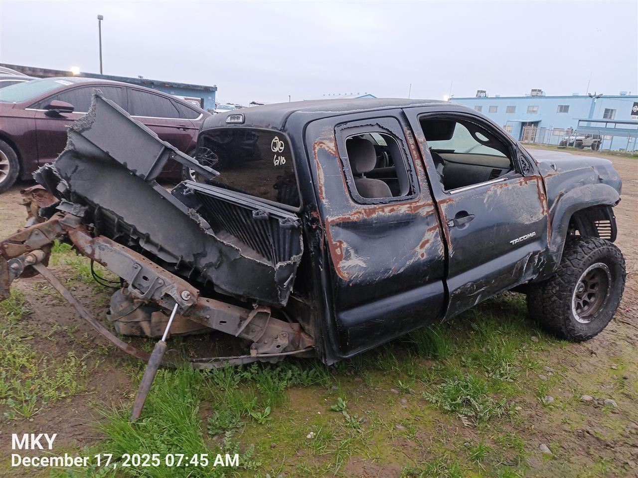 EXHAUST MUFFLER ONLY OEM 2012 TOYOTA TACOMA 174300P010 - Image 4