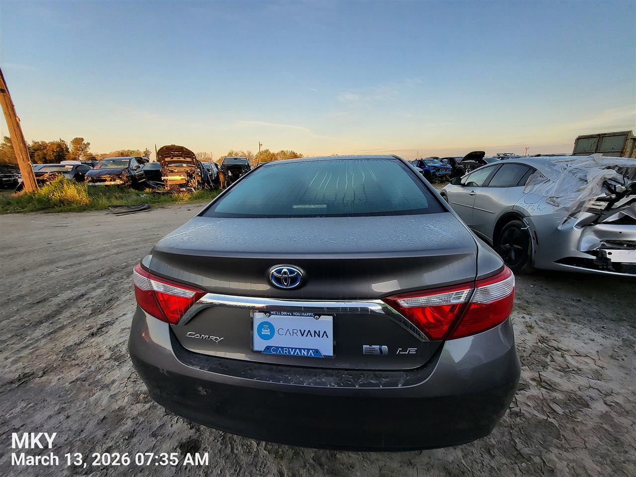 RIGHT HEADLAMP ASSEMBLY OEM 15-17 TOYOTA CAMRY 1YR WRNTY 8111006D90 - Image 1